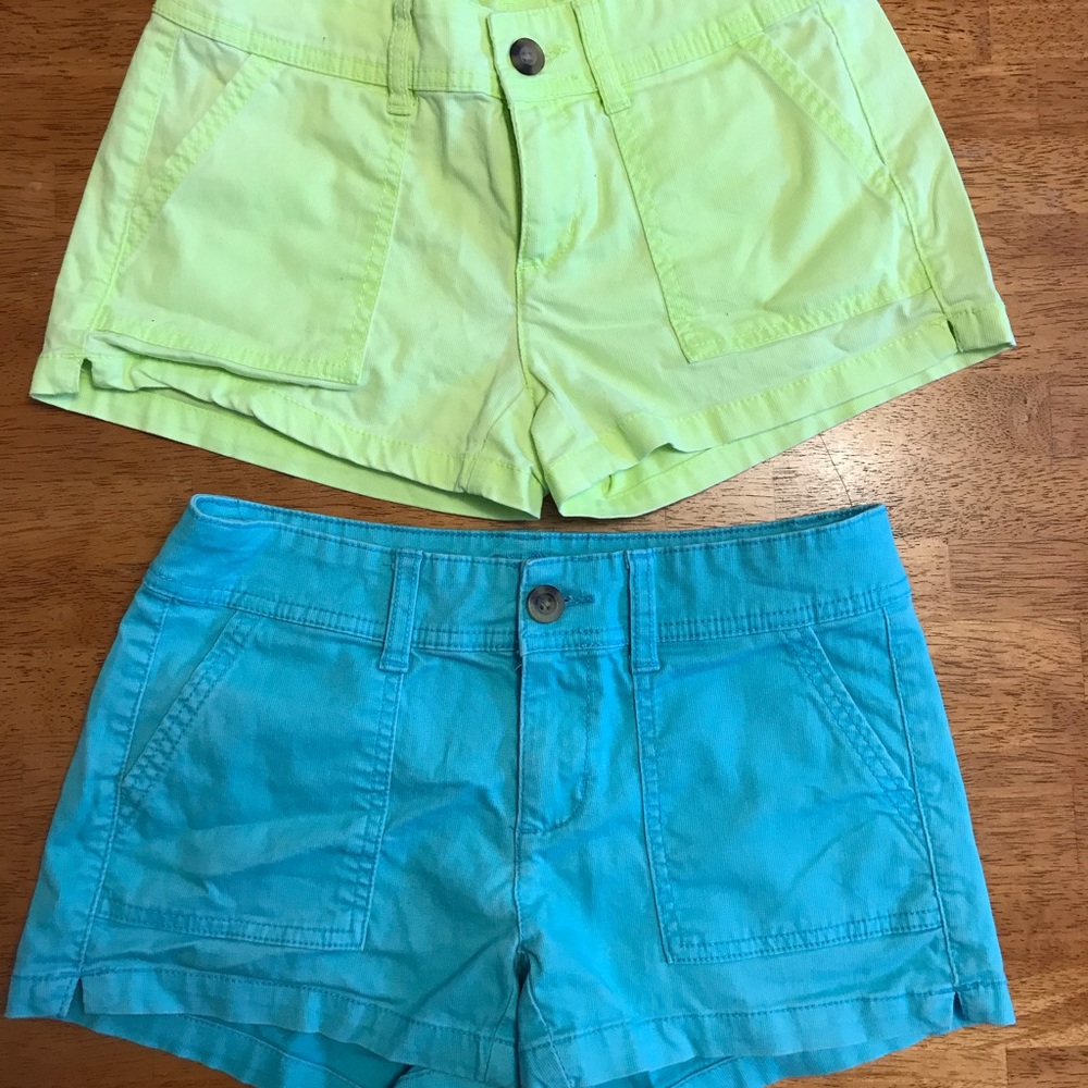 Arizona blue and yellow shorts (2 pairs)